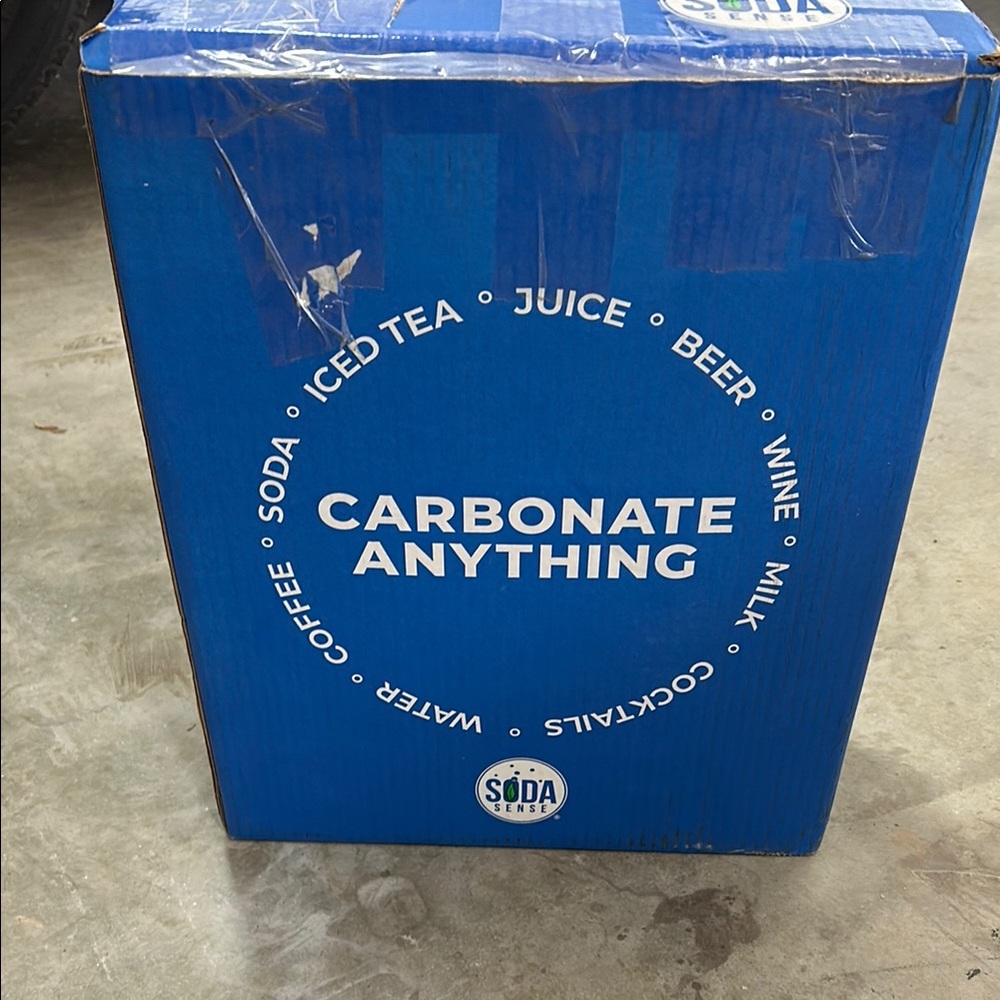 Soda Sense Carbonate Anything NIB